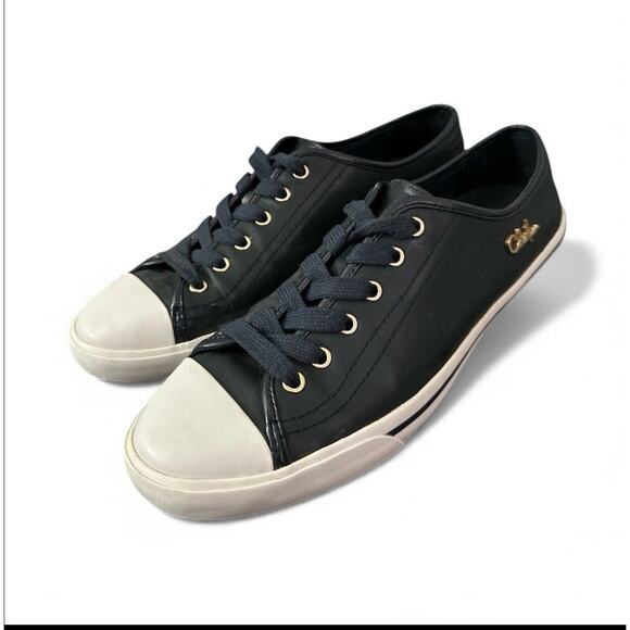 Cole Haan Air Laurie Patent Sneakers D33092 Women's Size 9B Navy Blue - Picture 8 of 15